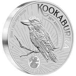 Stříbrná mince 1 Kg Kookaburra 2025
