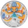 Stříbrná mince 1 Kg Lunar Series III Year of the Dragon 2024 Kolorovaná