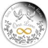 Stříbrná mince 1 Oz One Love 2025 Proof