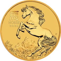 Zlatá mince 1/2 Oz Lunar Series III Year of the Horse 2026