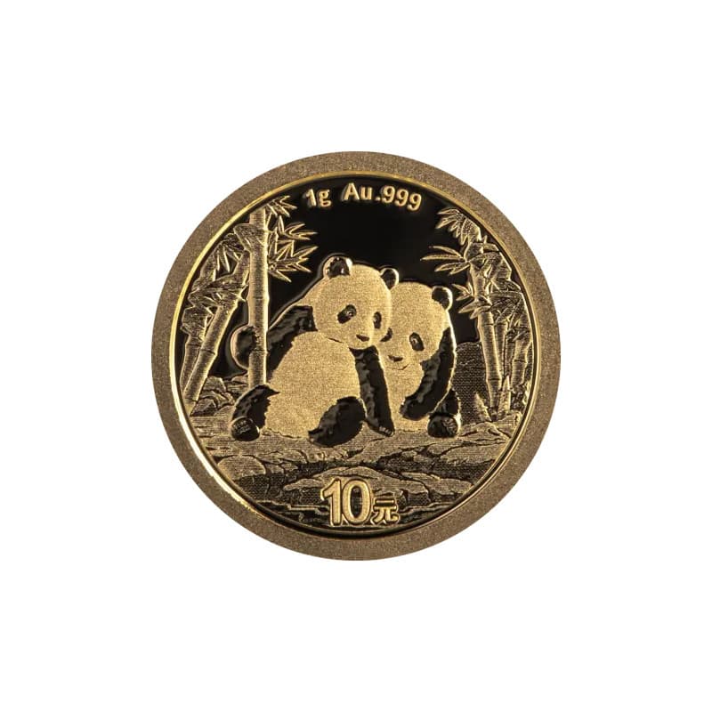 Zlatá mince 1 g China Panda 2026