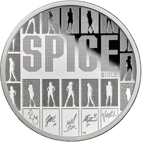 Stříbrná mince 2 Oz Music Legends Spice Girls 2026