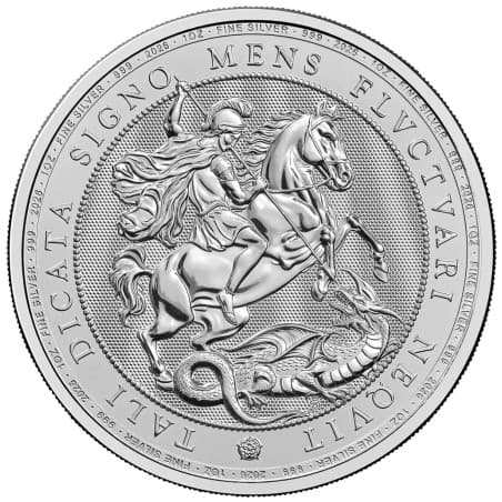 Stříbrná mince 1 Oz St. George and the Dragon 2026