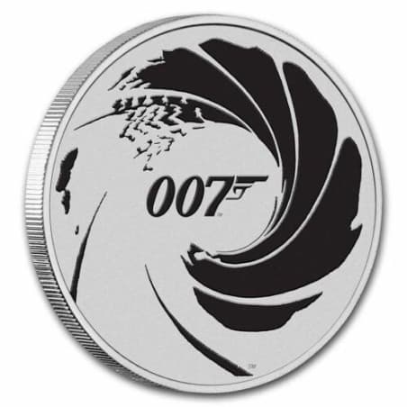 Stříbrná mince 1 Oz James Bond 007 (2022) Kolorovaná