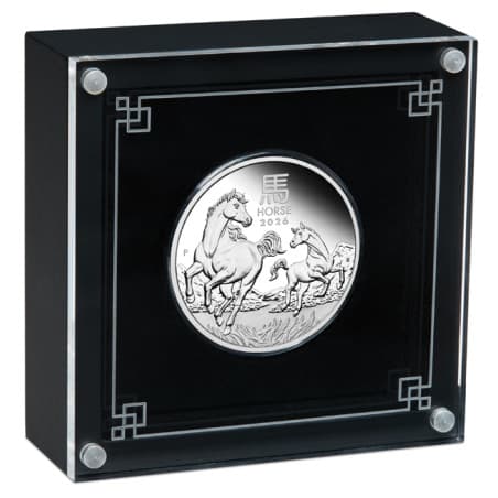 Stříbrná mince 1 Oz Lunar Series III Year of the Horse 2026 Proof